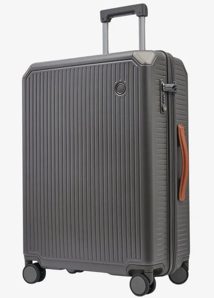 Echolac Shogun 56cm 4 Double Wheel Cabin Luggage Trolley Grey